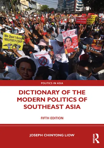 Cover of Dictionary of the Modern Politics of Southeast Asia
