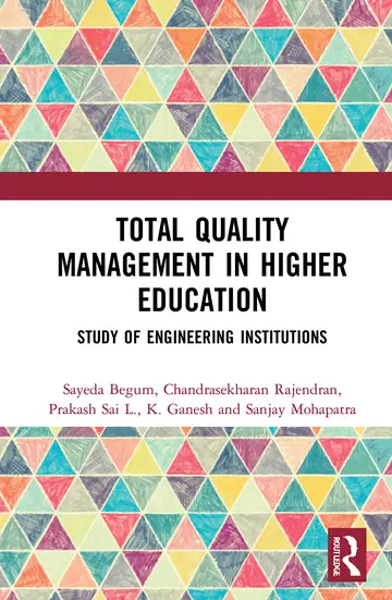 Cover of Total Quality Management in Higher Education