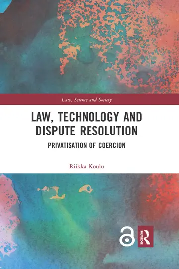 Cover of Law, Technology and Dispute Resolution