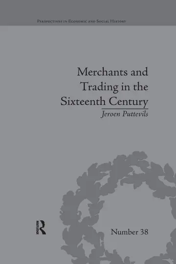 Cover of Merchants and Trading in the Sixteenth Century