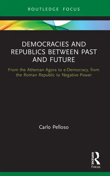 Cover of Democracies and Republics Between Past and Future