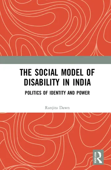 Cover of The Social Model of Disability in India