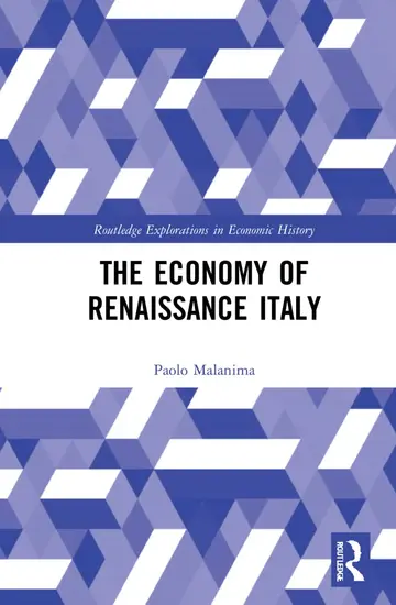 Cover of The Economy of Renaissance Italy