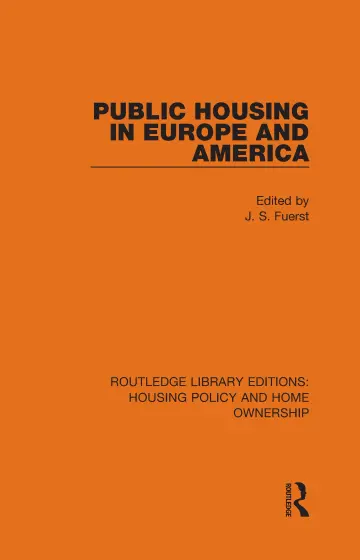 Cover of Public Housing in Europe and America (6)