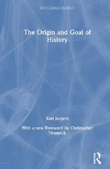 Cover of The Origin and Goal of History