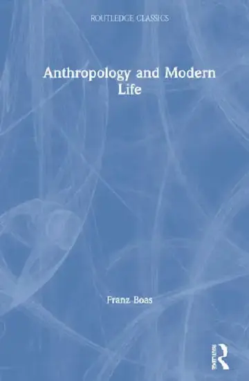 Cover of Anthropology and Modern Life