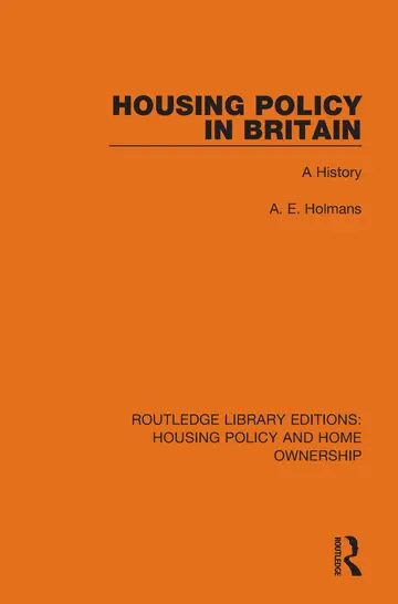 Cover of Housing Policy in Britain