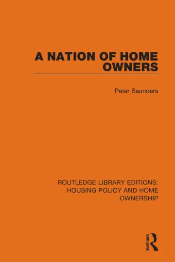 Cover of A Nation of Home Owners