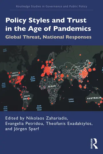 Cover of Policy Styles and Trust in the Age of Pandemics