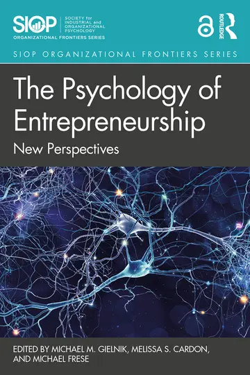 Cover of The Psychology of Entrepreneurship