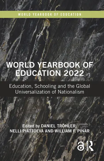 Cover of World Yearbook of Education 2022