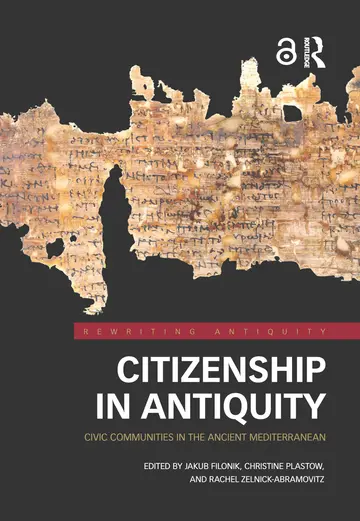 Cover of Citizenship in Antiquity (Hb 2023)