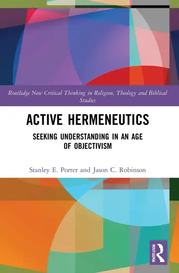 Cover of Active Hermeneutics