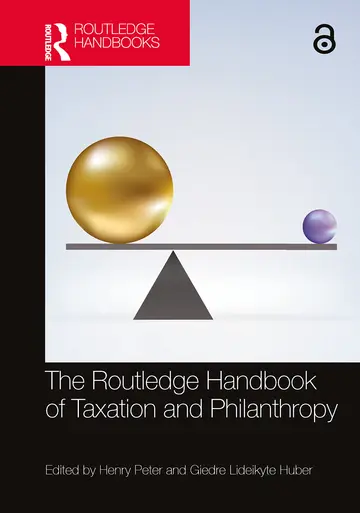 Cover of The Routledge Handbook of Taxation and Philanthropy