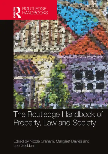 Cover of The Routledge Handbook of Property Law and Society