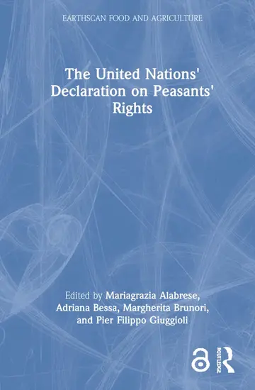Cover of The United Nations' Declaration on Peasants' Rights