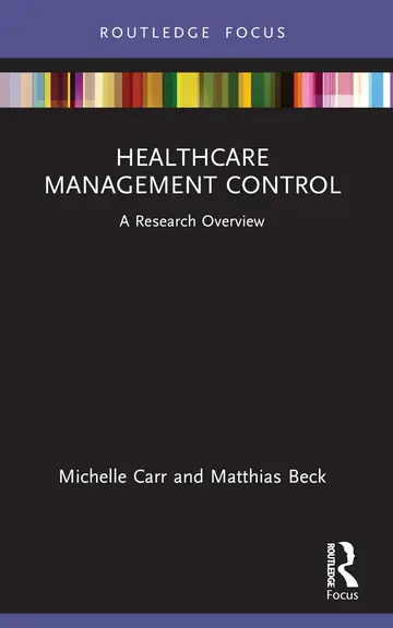 Cover of Healthcare Management Control