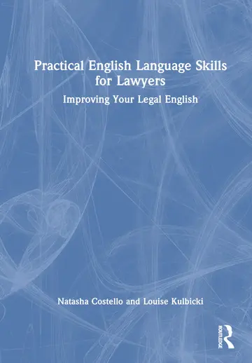 Cover of Practical English Language Skills for Lawyers