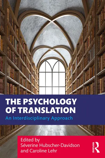 Cover of The Psychology of Translation