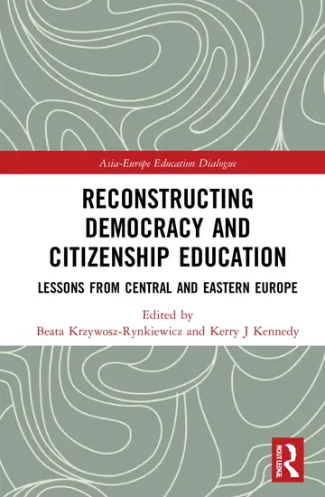 Cover of Reconstructing Democracy and Citizenship Education