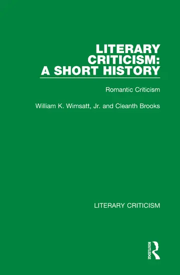 Cover of Literary Criticism