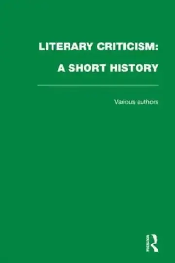 Cover of Literary Criticism