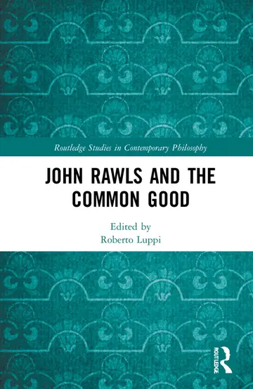 Cover of John Rawls and the Common Good