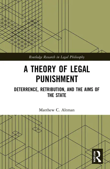 Cover of A Theory of Legal Punishment