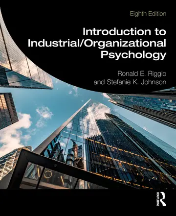 Cover of Introduction to Industrial/Organizational Psychology,8Th Edition