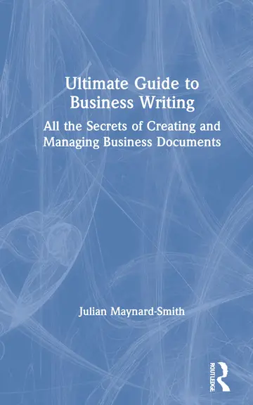 Cover of Ultimate Guide to Business Writing
