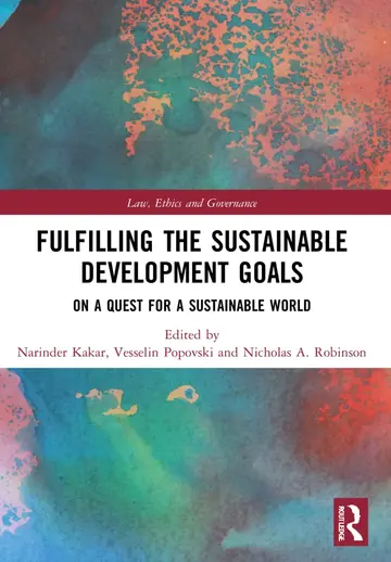 Cover of Fulfilling the Sustainable Development Goals
