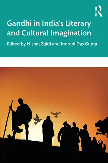 Cover of Gandhi in India's Literary and Cultural Imagination