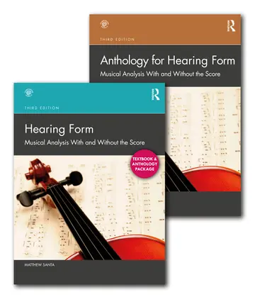 Cover of Hearing Form - Textbook and Anthology
