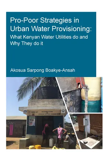 Cover of Pro-Poor Strategies in Urban Water Provisioning