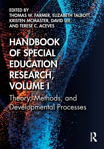 Cover of Handbook of Special Education Research
