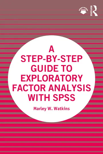 Cover of Step by Step Guide to Exploratory Factor Analysis with Spss