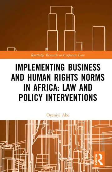 Cover of Implementing Business and Human Rights Norms in Africa