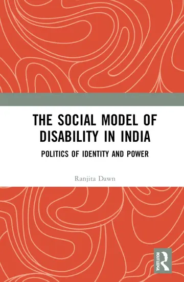 Cover of The Social Model of Disability in India