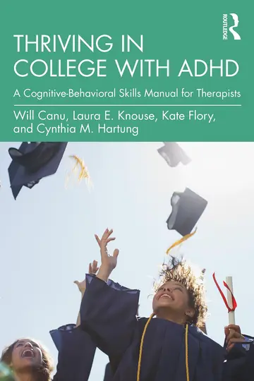 Cover of Thriving in College with ADHD