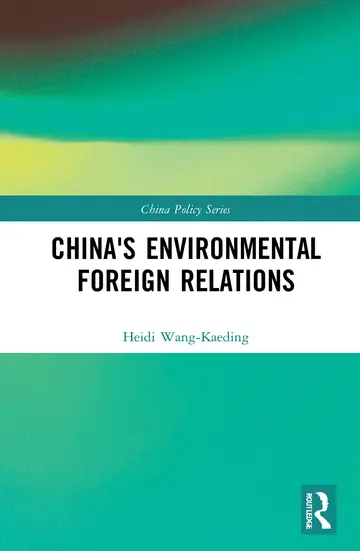 Cover of China's Environmental Foreign Relations