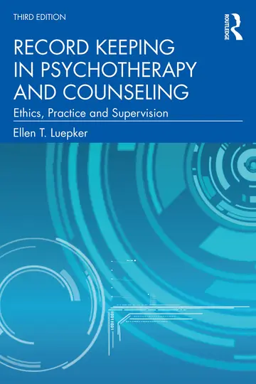Cover of Record Keeping in Psychotherapy and Counseling