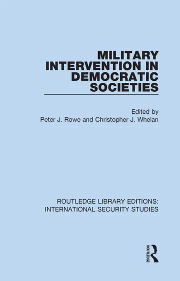 Cover of Military Intervention in Democratic Societies