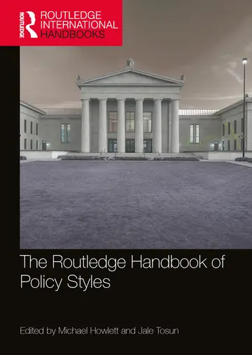 Cover of The Routledge Handbook of Policy Styles