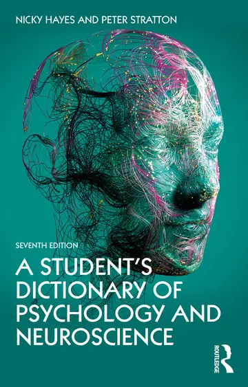 Cover of A Student'S Dictionary of Psychology and Neuroscience