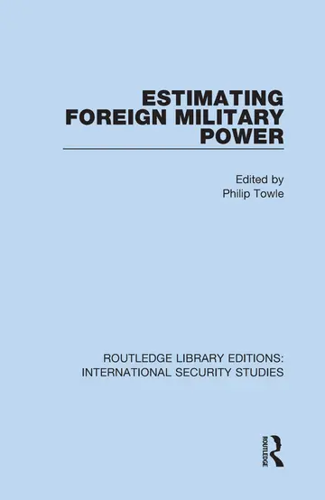 Cover of Estimating Foreign Military Power