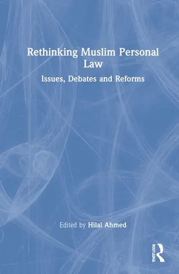 Cover of Rethinking Muslim Personal Law