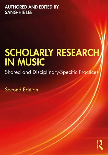Cover of Scholarly Research in Music