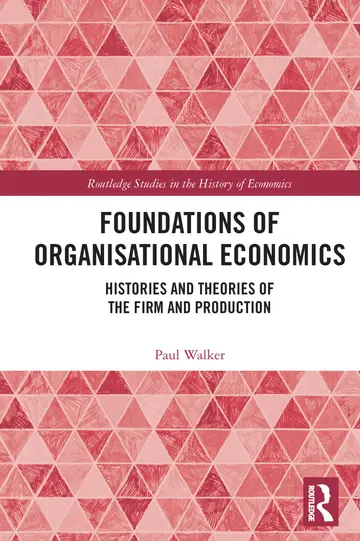 Cover of Foundations of Organisational Economics