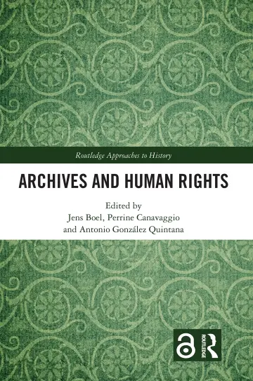 Cover of Archives and Human Rights