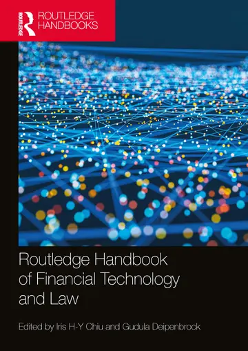 Cover of Routledge Handbook of Financial Technology and Law
